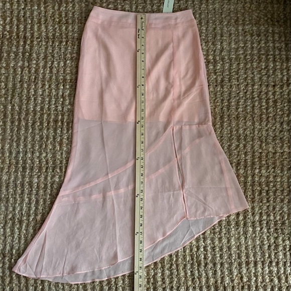 Beautiful Long/Mini Fitted/Flowing Skirt! Sz~S~NWT~Francesca’s - Picture 7 of 10